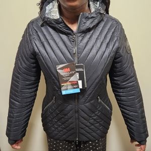 Pajar Women's Nikola Packable Thinsulate Hooded Puffer Jacket Size Large